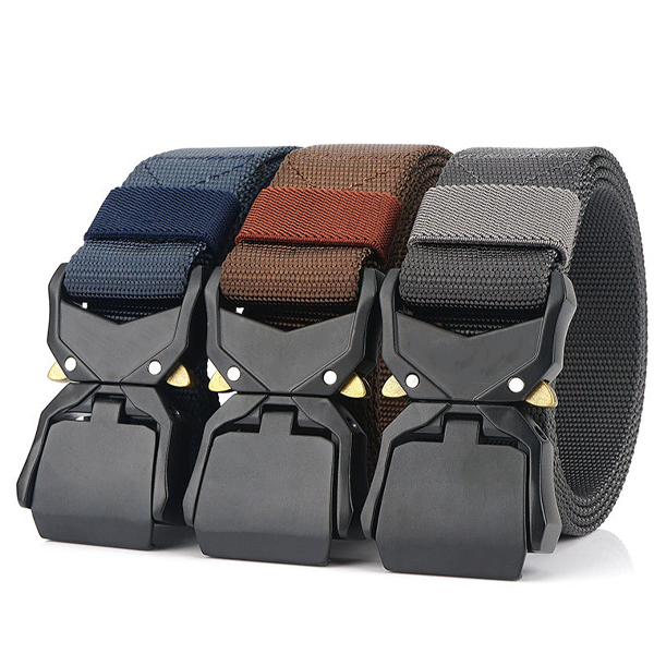 Пластиковый ремень для тактических военных Быстросъемных ремней от производителя, металлические Заказные пряжки, сверхпрочные, оптовая продажа, пластиковые холщовые ремни cinturon