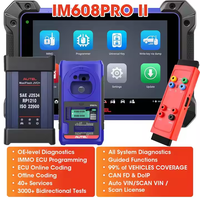 Alat Diagnostik Universal Maxiim IM608II Pro IMMO, Pemrogram Kunci Mobil, Scanner, Android OS, Konektivitas Nirkabel, Garansi 1 Tahun