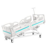 SAIKANG V4V Offres Spéciales manuel ICU lit d'hôpital pour personnes âgées multifonction 4 manivelles matériau métallique