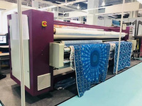 Machine de sublimation à transfert thermique rouleau à rouleau grand format 3,2 m pour vêtements, drapeaux et parapluies, 320 cm