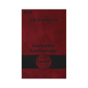 Venta caliente 12 "x 24" Premium Laser Leatherette en blanco <span class=keywords><strong>CH</strong></span> rojo/Negro Laserable Leatherette hojas para grabado láser con adhesivo - Product Image 1