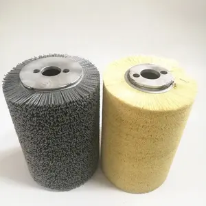 Siliciumcarbide Nylon Schurende Sisal Transportband Industriële Reiniging Roller Borstel