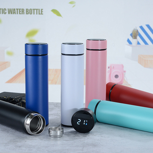 Dropshipping New tư nhân thép không gỉ thông minh phích nước chai với LED hiển thị nhiệt độ - Product Image 3