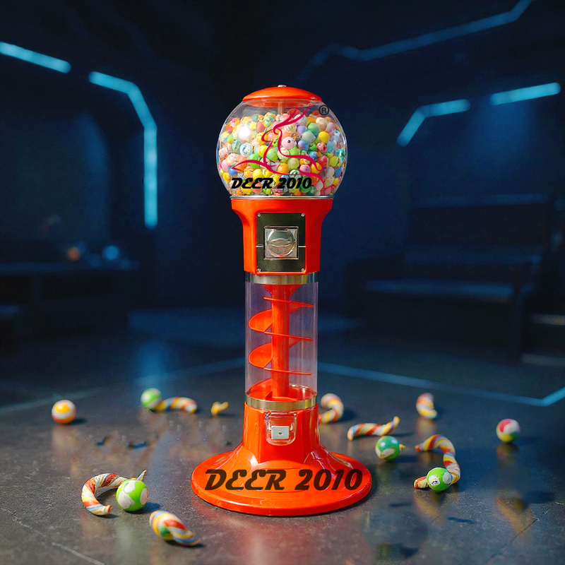 DEER Spiral Capsule Gumball Vending Machine