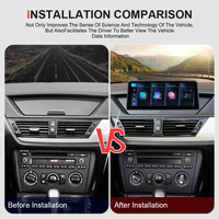 Vente d'usine - Lecteur multimédia automobile Android/Linux 10,25 pouces avec GPS intégré, carte SD et autoradio pour BMW E60 2005-2011