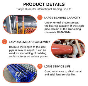 Puntales de Acero Galvanizado Telescópicos Ajustables de Alta Resistencia para Andamios y Construcción - <span class=keywords><strong>Precio</strong></span> - Product Image 6