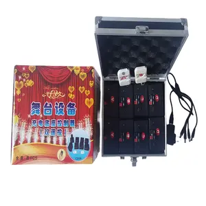 D08 tám kênh điều khiển từ xa sân khấu trong nhà lạnh Pyro đài phun nước cơ sở pháo hoa hệ thống bắn