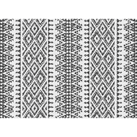 Tapis lumineux durable attrayant imprimé de conception de luxe contemporaine