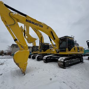 Excavatrice d'occasion Komatsu PC350, 35 tonnes, marque japonaise, excavatrice d'occasion en bon état, PC350LC PC300 d'origine, excavatrice lourde - Product Image 1