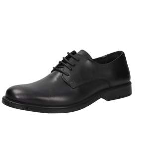 Chaussures Derby pour hommes, noires, tailles 40, 41, 42, 43, 44, 45, hauteur de talon 2,5 cm - Product Image 4