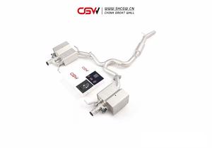 ท่อไอเสีย catback SUS304หรือไทเทเนียมประสิทธิภาพสูงเสียงคำรามสำหรับ VW <span class=keywords><strong>arteon</strong></span> 2.0T - Product Image 4