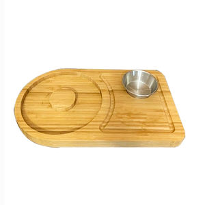 Salt Rimmer Set Bamboo Wood Margarita Rimmer Set with <b>Bowl</b> & Room <b>for</b> Margarita Accessories <b>Sugar</b> Rimmer <b>for</b> Cocktails - Product Image 6