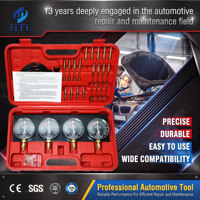 Kit de synchronisation et d'équilibrage HTL avec jauge LCD, outil de diagnostic pour moteur de voiture et de moto à 4 carburateurs, testeur de vide