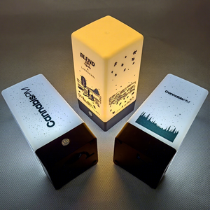 Lampada da Tavolo LED Decorativa con Logo Personalizzato, Controllo Touch, Ricaricabile, Dimmerabile, Luce Soffusa per Camera da Letto, Ufficio, Festa, Regalo - Product Image 1