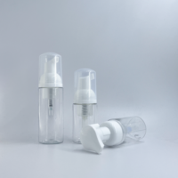 Produit chaud 30/60ml bouteille en mousse plastique avec pompe à mousse pour l'emballage de soins personnels