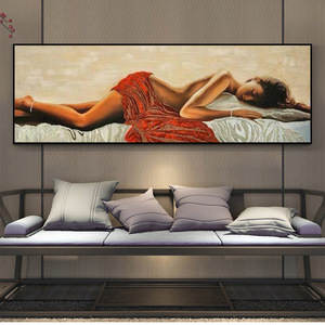 Toile d'art moderne haute définition 60/90/120/150/180/210cm Portrait <span class=keywords><strong>féminin</strong></span> sexy femme nue décoration de la maison <span class=keywords><strong>peinture</strong></span> à l'huile - Product Image 2