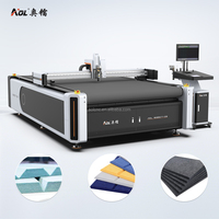 Máquina de Corte de Espuma de Poliuretano Compuesta con Cuchilla Oscilante CNC AOL de 0.1 mm de Precisión de Corte, Alimentación Automática de un Solo Cabezal