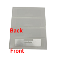 Étiquettes autocollantes 97*27MM Étiquette UHF Autocollant de sécurité Rfid passif Étiquette d'inventaire imprimable Autocollants d'étiquettes RFID à puce MR6P