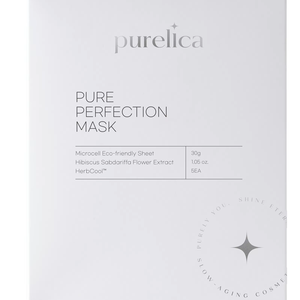 Masque de Perfection Pure Hydratant Calmant Masque Coréen pour Peau Sensible Thé Vert Apaisant Refroidissement Soulagement des Rougeurs - Product Image 1