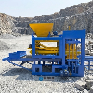 bibo QT4-18 Fully Automatic Concrete <b>Block</b> Making Machine for Interlocking Paving Bricks Production - Product Image 1