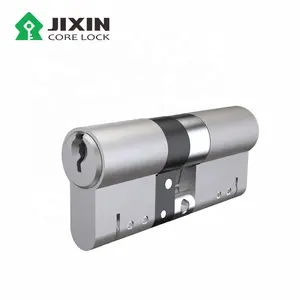JIXIN anti-hırsızlık gömme kilit silindir imalatı Euro tarzı klasik Model başparmak dönüş kapı kilidi silindir