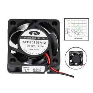 Ventilateur axial CC haute performance 4015 11,36 CFM 9,02 mmH2O 8000 tr/min Ventilateur OEM/ODM Console centrale de voiture Haute dissipation de chaleur - Product Image 1