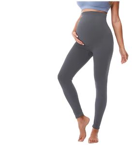 Leggings de yoga sans couture taille haute coupe slim pantalon de sport noir pour <span class=keywords><strong>femme</strong></span> <span class=keywords><strong>enceinte</strong></span> - Product Image 1