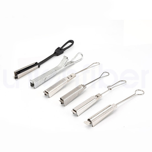 Pince de tension réglable en acier inoxydable pour câble plat FTTH, pince d'ancrage pour fixation aérienne extérieure - Product Image 6