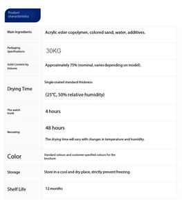 <span class=keywords><strong>Peinture</strong></span> à effet pierre professionnelle personnalisable, ultra durable, haute couverture, pour murs extérieurs, projets <span class=keywords><strong>de</strong></span> décoration intérieure - Product Image 5
