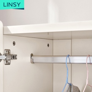 <span class=keywords><strong>Armadio</strong></span> Moderno <span class=keywords><strong>Bianco</strong></span> a Due Ante per Bambini con Ante in MDF, Mobili per Camera <span class=keywords><strong>da</strong></span> Letto, Contenitore LS236E2-A - Product Image 4