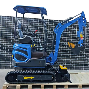 Mini-excavatrice sur chenilles de 1,8 tonne, moteur diesel avec composants essentiels, certifiée CE, excavatrice compacte à rayon de braquage court - Product Image 1