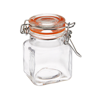 Pot à large ouverture 100 ml, fabrication artisanale, récipient en verre hermétique pour le stockage des aliments, fruits, haricots, rangement de cuisine, bouteille de tri, 200 500 1000 2000 ml