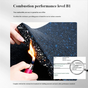 <span class=keywords><strong>Tapis</strong></span> <span class=keywords><strong>de</strong></span> sol <span class=keywords><strong>de</strong></span> gym emboîtables faciles à nettoyer, dalles en caoutchouc résistantes à l'usure et absorbant les chocs pour la remise en forme à domicile et la musculation - Product Image 5