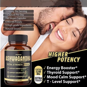 Özel Logo 2026 Yeni Wellspring Aşvagandha Takviyesi Organik Aşvagandha 2100 Mg - 100 Vegan Kapsül - Product Image 1