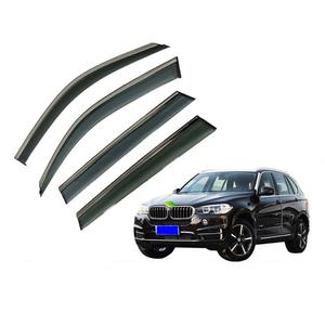 Déflecteur de vitre pour BMW X5 2009-2018, pare-pluie latéral à coller, visière de ventilation en PC pour voiture - Product Image 1