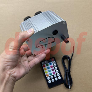 Kit Starlight <span class=keywords><strong>de</strong></span> <span class=keywords><strong>fibra</strong></span> óptica <span class=keywords><strong>de</strong></span> 0,75mm, 1000 Uds., 3m, RGBW, motor <span class=keywords><strong>de</strong></span> luz LED centelleante, 16W * 2, aplicación móvil controlada IP33 nominal CRI 90 - Product Image 3