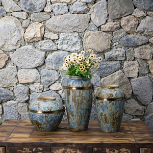 Florero de cabeza de <span class=keywords><strong>león</strong></span> de porcelana Art Deco hecho en China-Jarrón de mesa ecológico para aniversario - Product Image 5