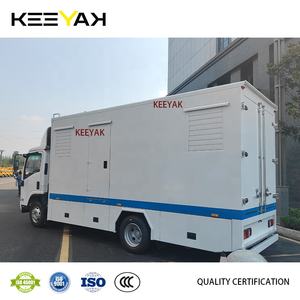 Camion <span class=keywords><strong>de</strong></span> production d'énergie ISUZU 120HP 130HP avec boîte silencieuse <span class=keywords><strong>de</strong></span> 4,2 m, véhicules d'alimentation électrique <span class=keywords><strong>de</strong></span> 20KW à 500KW à vendre - Product Image 2