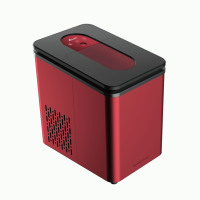 Machine à glaçons électrique domestique certifiée 220V, portable, 5/10/15/20/25 kg, refroidisseur d'eau, boîtier en plastique, utilisation domestique et automobile, glaçons cubiques