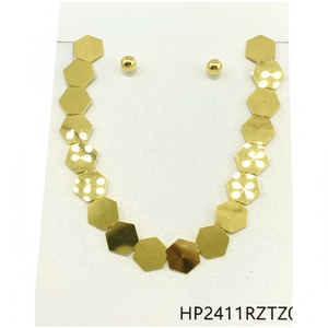 Gradient Color 2-Piece Fine <b>Jewelry</b> <b>Set</b> <b>for</b> <b>Women</b> Luxury Daily Wear with Gold Plating Zircon Stones - Product Image 1