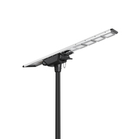 Lampe solaire LED pour rue avec capteur PIR IK10, 120W, tout-en-un, étanche IP66, certifiée CE RoHS, garantie 3 ans, système d'éclairage routier