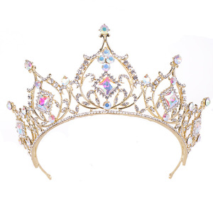 Nouveau Design vente chaude cristal couronne princesse anniversaire couronne <span class=keywords><strong>mariage</strong></span> <span class=keywords><strong>diadème</strong></span> fête <span class=keywords><strong>de</strong></span> <span class=keywords><strong>mariage</strong></span> cheveux accessoires - Product Image 5