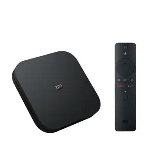 Xiao Mi Box S 4K HDR Android TV พร้อม Google ผู้ช่วยการสตรีมมิ่งมีเดียเพลเยอร์2GB + 8GB กล่อง8.1 Android