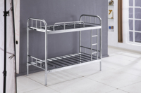Qualité Choix Style Minimaliste Hauteur Réglable Matériaux Écologiques Pour Espaces Polyvalents Lit En Acier Inoxydable