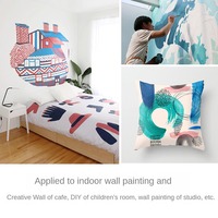 Mur imperméable de grande capacité de 500ml, peinture acrylique créative peinte à la main, Diy bricolage, offre spéciale