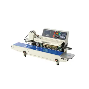 PM-1800 Industriële Continue Band Sealer Machine, Band Sealer Met Inkjet Printer, Band Sealer Koffie Zak