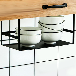 Organisateur d'épices <span class=keywords><strong>sous</strong></span> l'<span class=keywords><strong>étagère</strong></span>, support d'<span class=keywords><strong>étagère</strong></span> pour armoire, porte-bouteilles d'assaisonnement, <span class=keywords><strong>panier</strong></span> <span class=keywords><strong>de</strong></span> <span class=keywords><strong>rangement</strong></span> pour placard - Product Image 3
