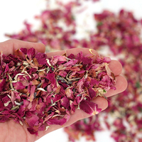 Confettis de mariage pétales de fleurs séchées de haute qualité pétales de fleurs de Rose biodégradables pour noël