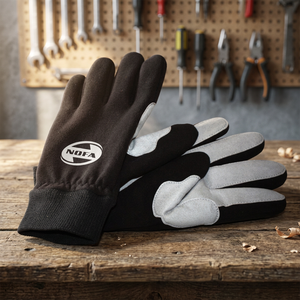 Gants de cyclisme et de moto en cuir synthétique Nofa Ni-515 avec logo personnalisé, taille personnalisée, toutes les couleurs disponibles - Product Image 2