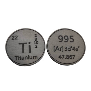 Moneda de Aluminio de 1 Pulgada con la Tabla Periódica, Juguete Educativo de Ciencia, Disco Metálico, Regalo - Product Image 2